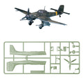 1/72 Scale Wwii German Stuka Ju 87g-1 Bomber Unassembled Diy Military