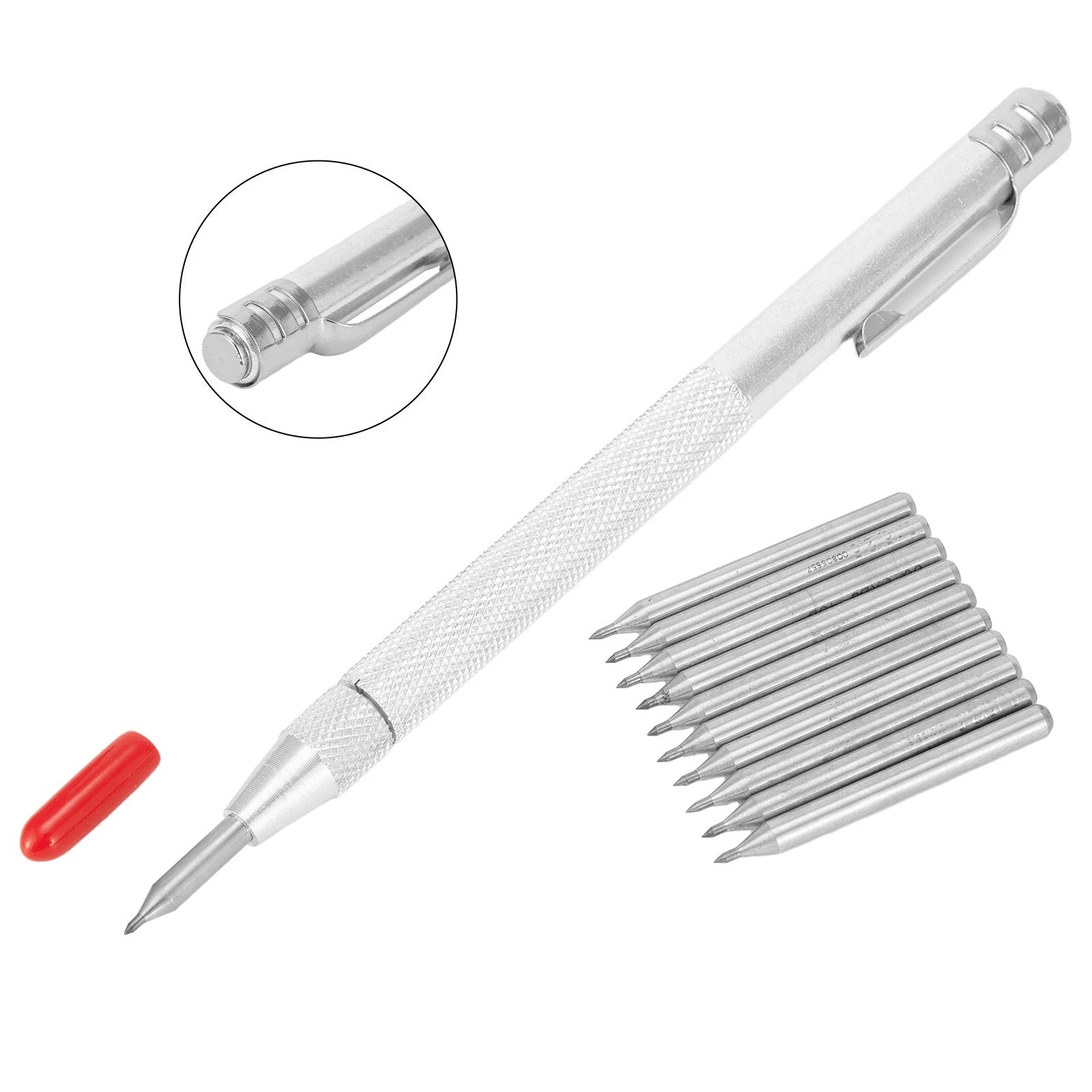 Scriber Pen Nib Glass Lettering Pen Stainless Steel Tungsten Cutting