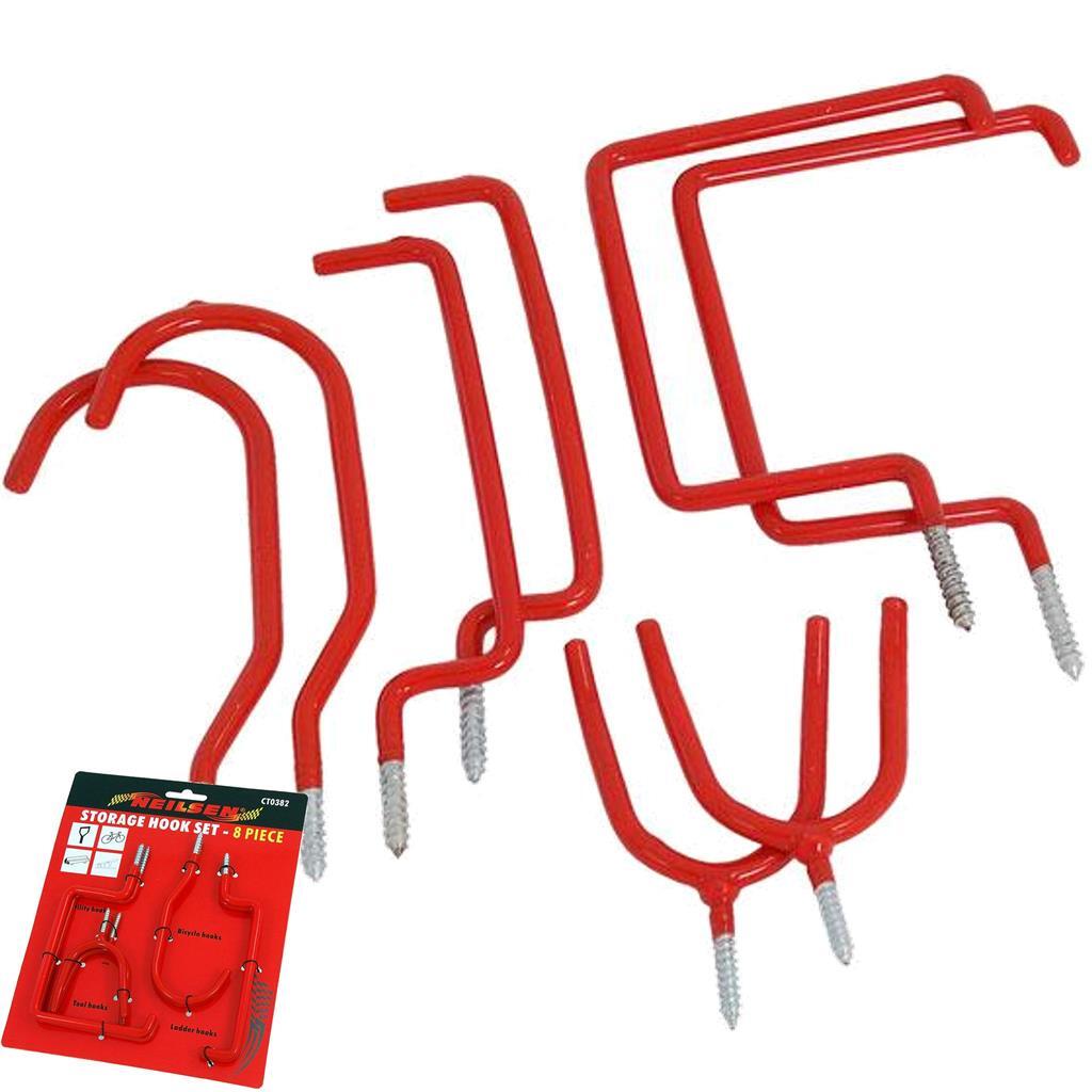 Neilsen Garage Hooks Organizer Set