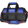 Workpro Wide Mouth Tool Bag Heavy Duty Tool Storage Bag W/shoulder