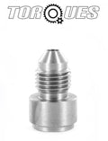 AN -3 (AN3) Male Small Round Base Mild Steel Weld On Fitting / Bung