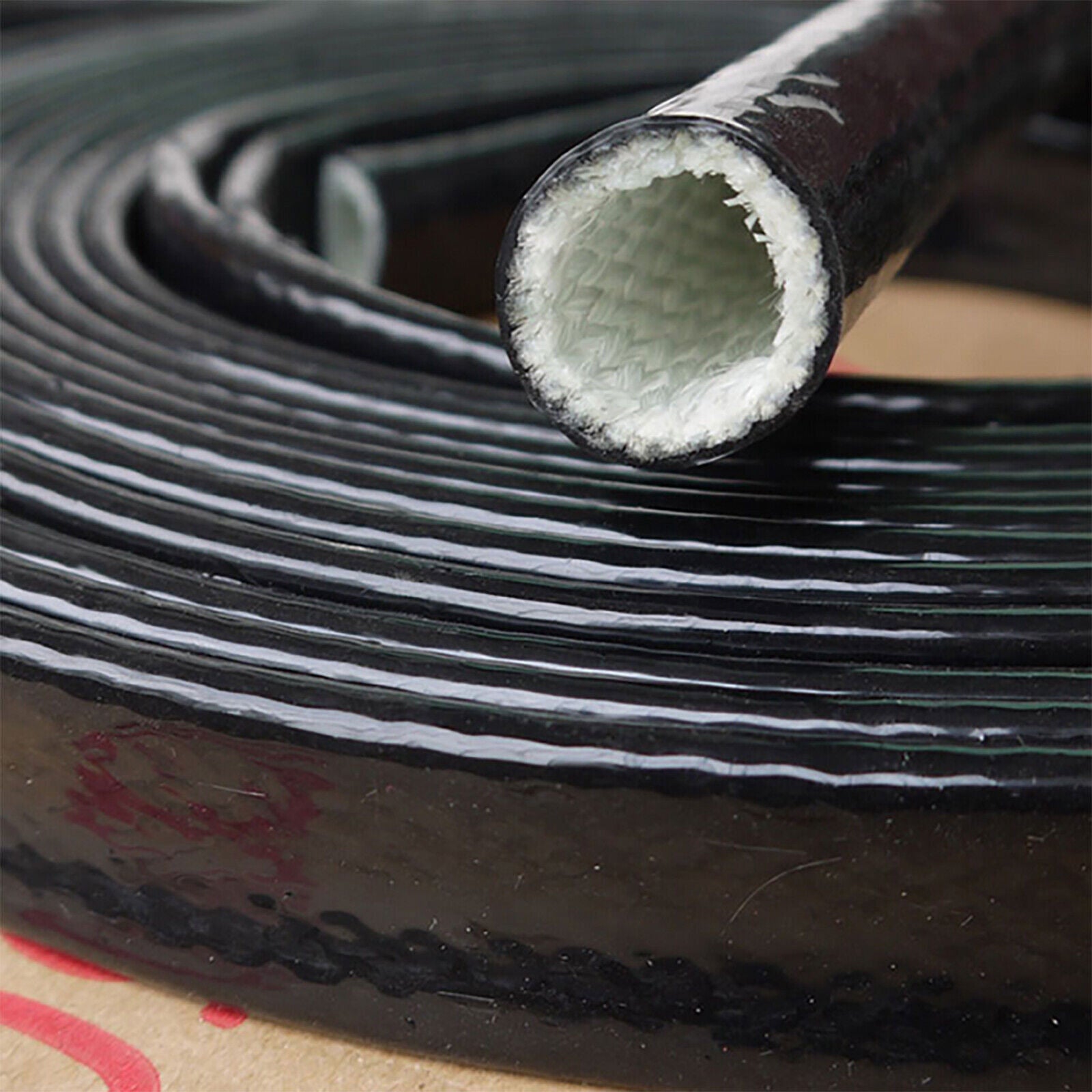 Silicone Fibreglass Fire Sleeve 4-130mm