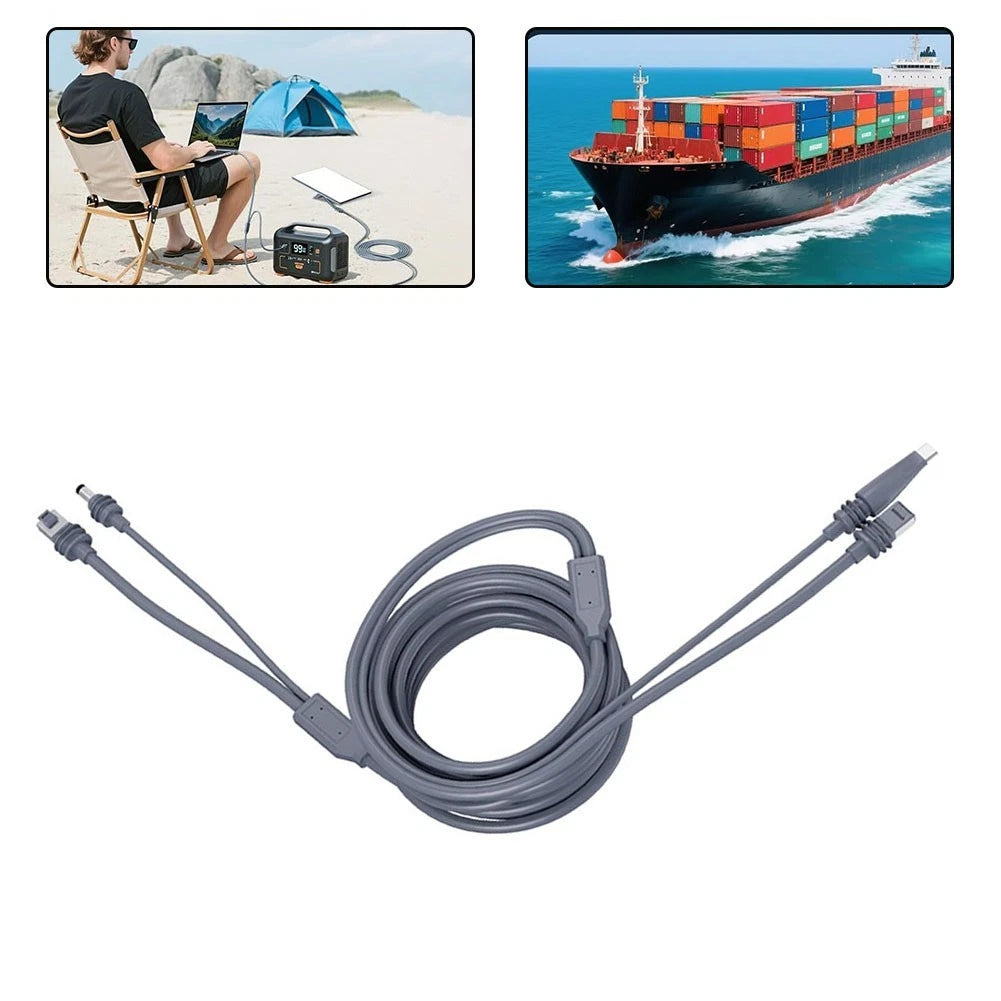 For 2 In 1 For Starlink For Mini Usb C Dc And Gigabit Ethernet Cable