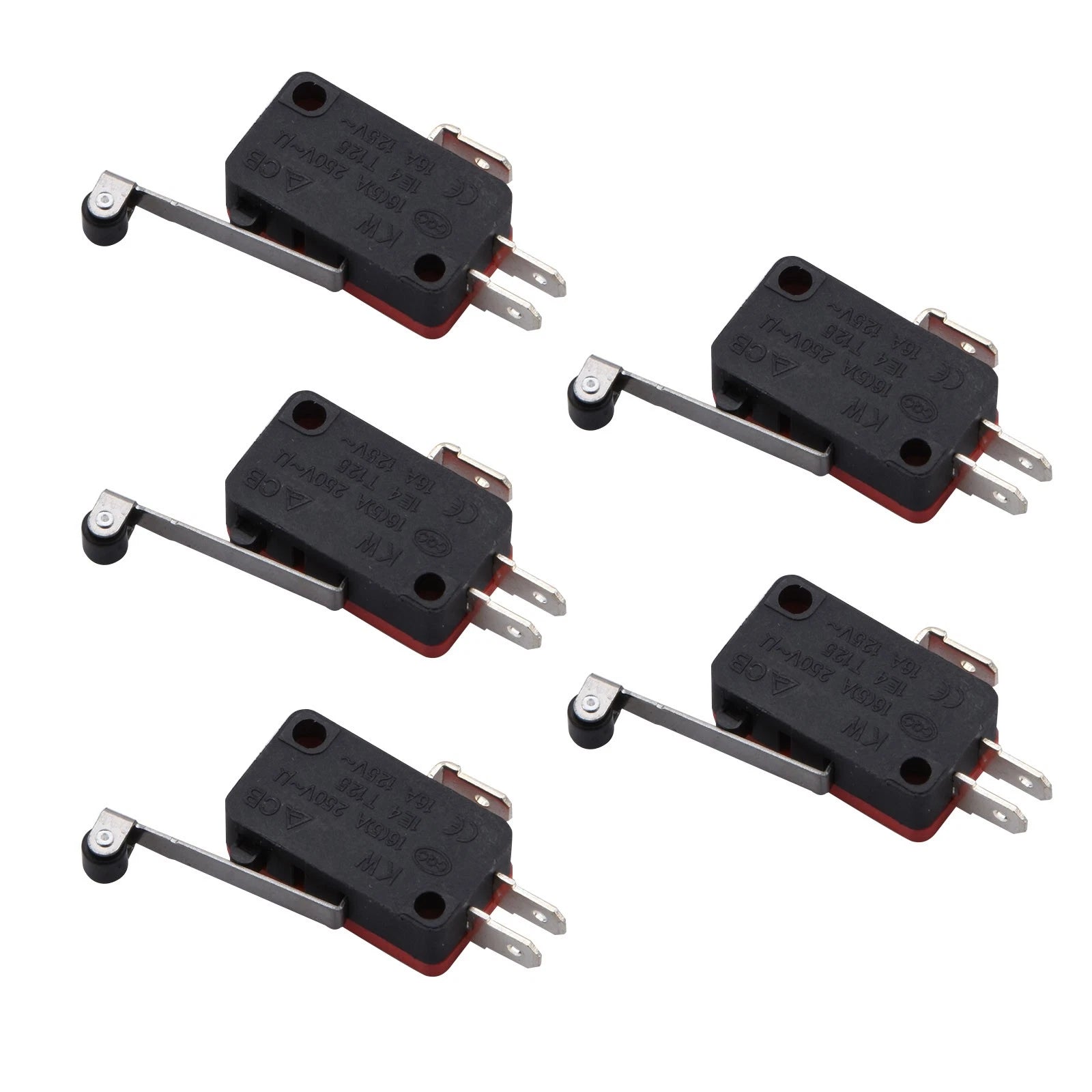 V-156-1c25 Micro Limit Switch Long Hinge Roller Momentary Spdt Snap