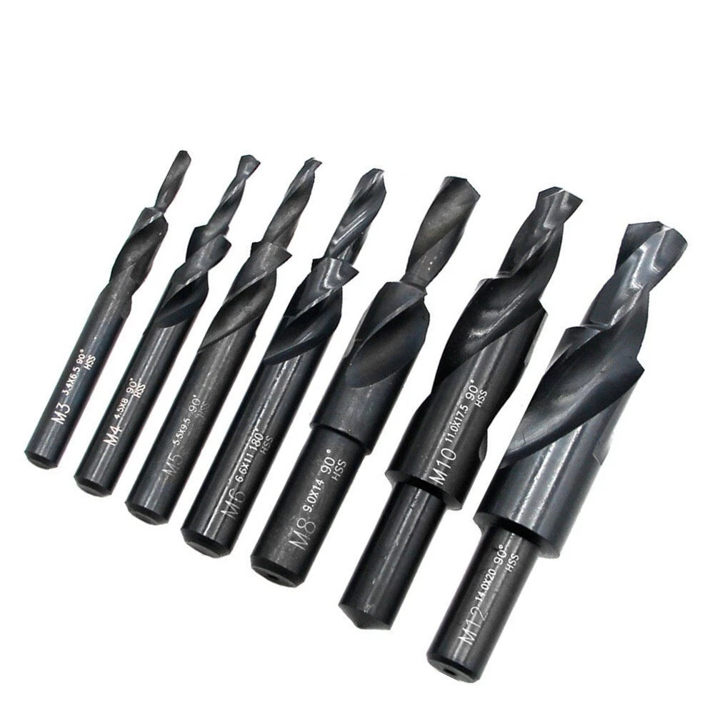Degree Counterbore Spiral Step Drill Bit For Metal | Built Supply Co