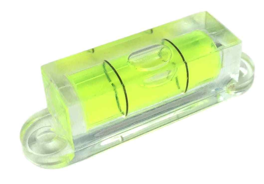 Mini Spirit Level Screw On Bubble Square 28mm Vial by Unbranded
