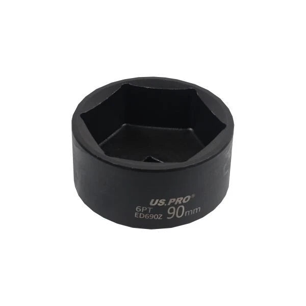 Us Pro 3/4" Drive 90mm 6pt Impact Socket – Commercial Grade Cr-mo