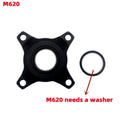 Efficient Gear 34t 36t 38t 40t Chainring And 104bcd Adapter For Bafang