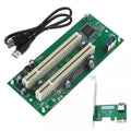 Pci-express To Pci Adapter Card Pcie To X16 Slot Expansion Card With