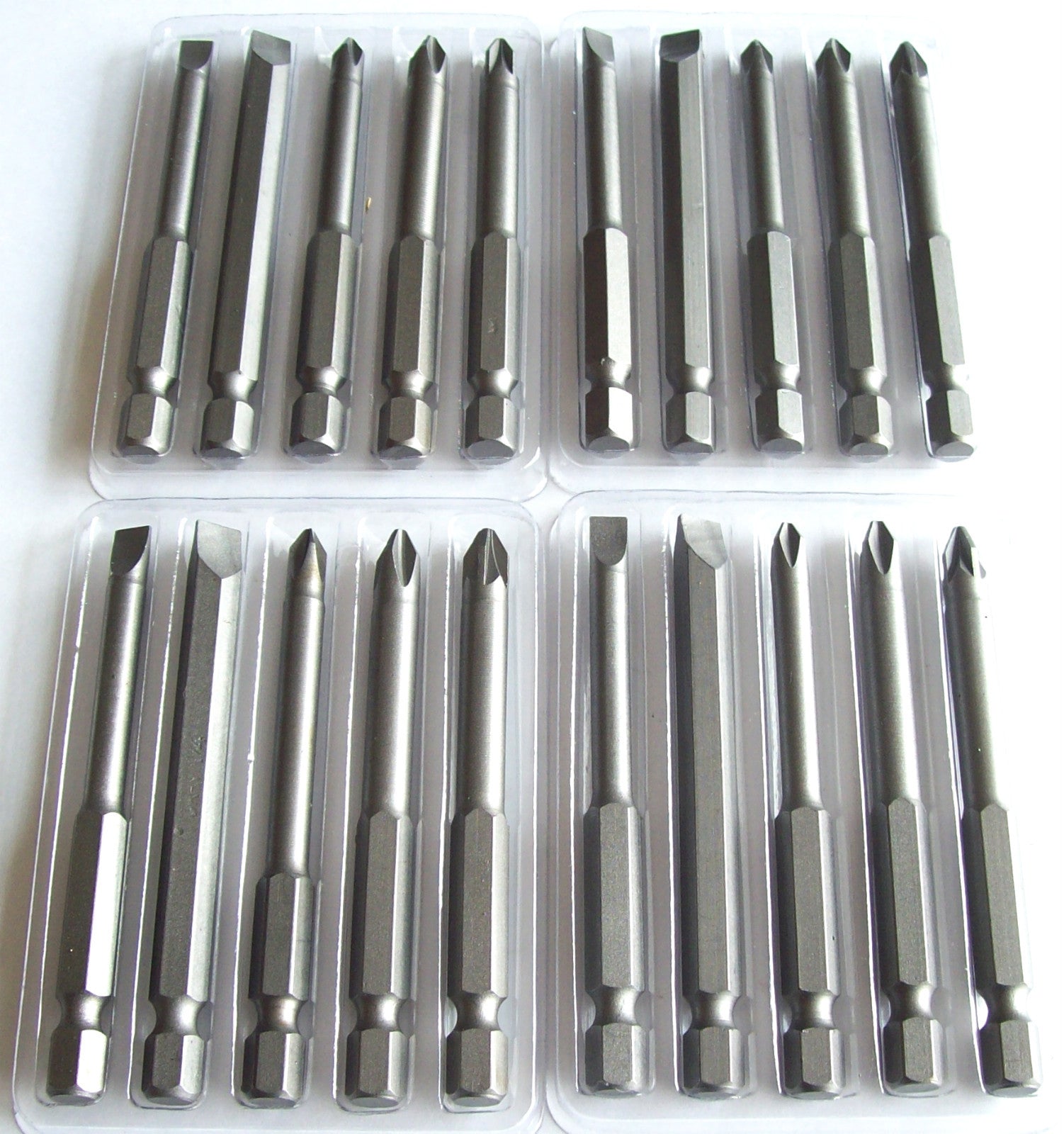 20 IIT 3" Phillips & Flat Drill Bits