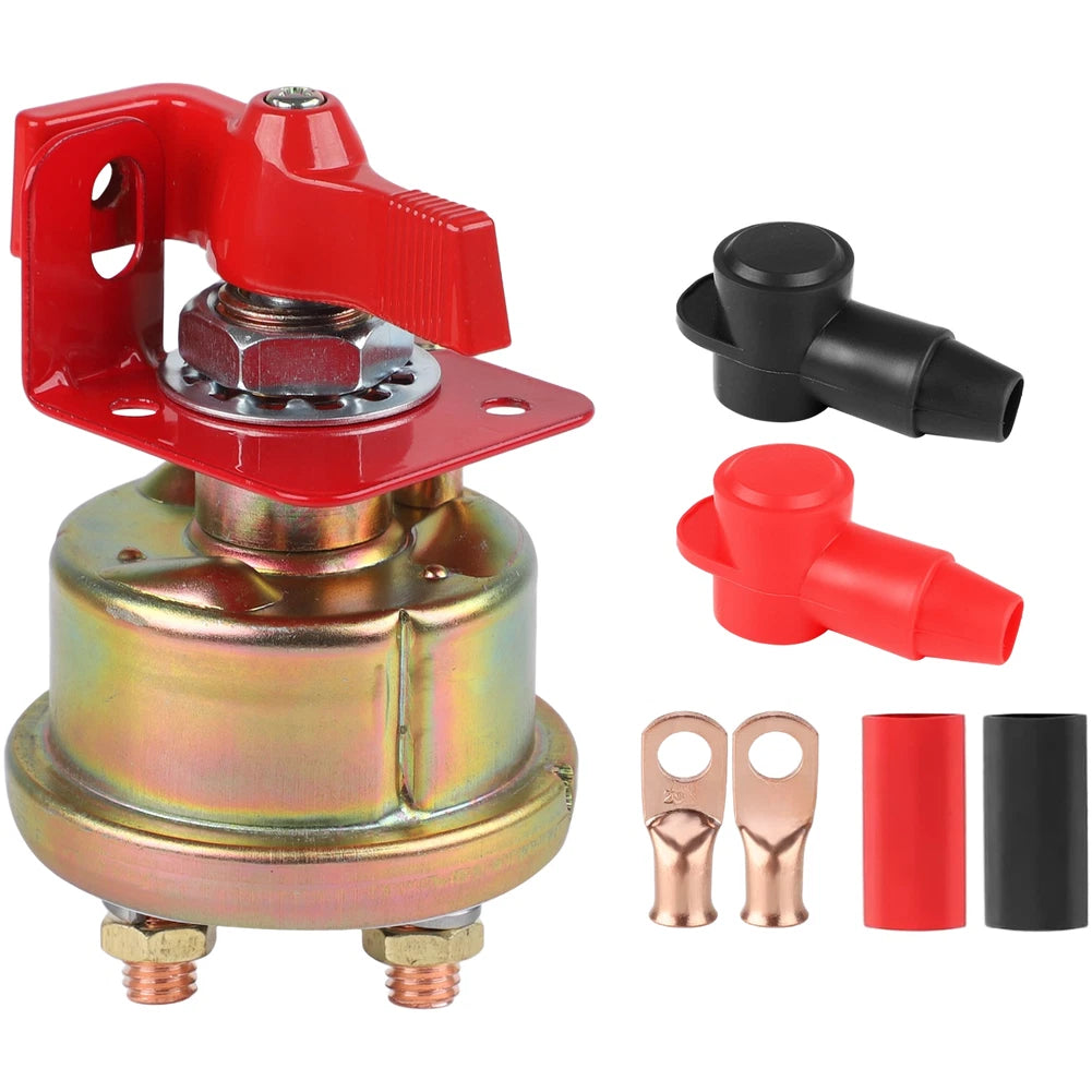 300a 24V Battery Isolator Two 3/8in Copper Terminals For Marine And