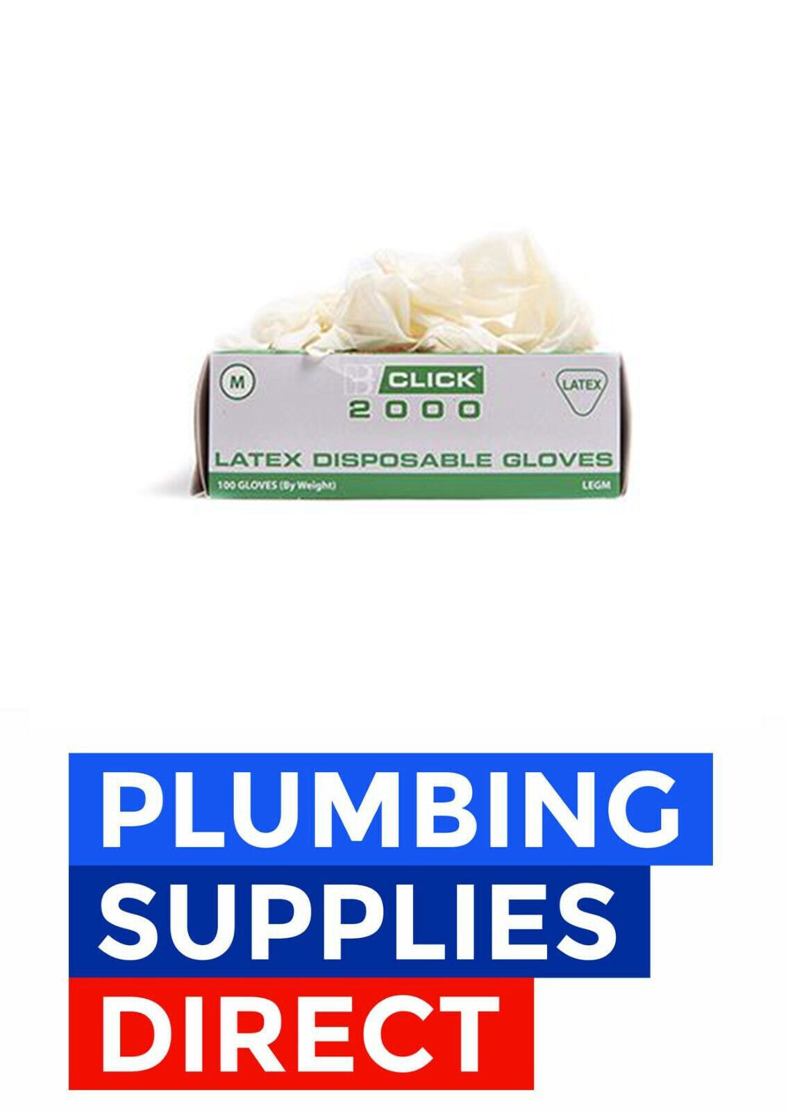 Large Powdered Latex Gloves 100 Pack
