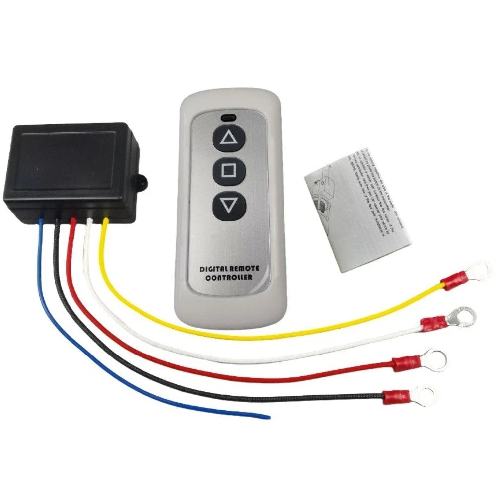 Wireless Remote For Car Winch Electric 12V With Receiver And Compact