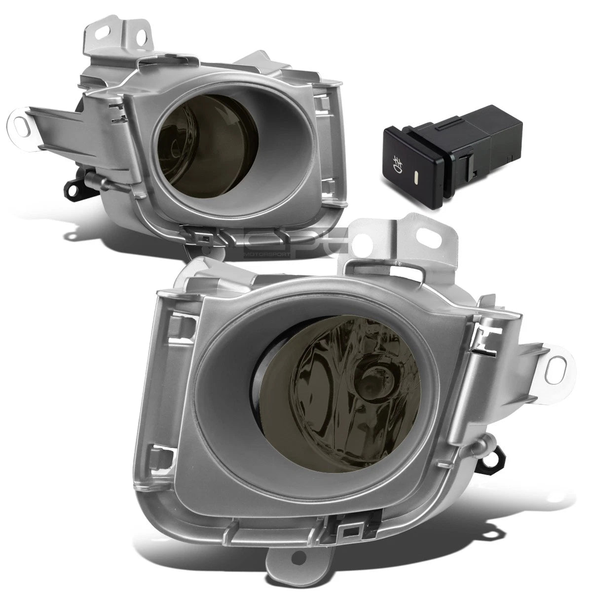 Fit 10-12 Toyota Prius Pair Oe Smoked Lens Bumper | Built Supply Co