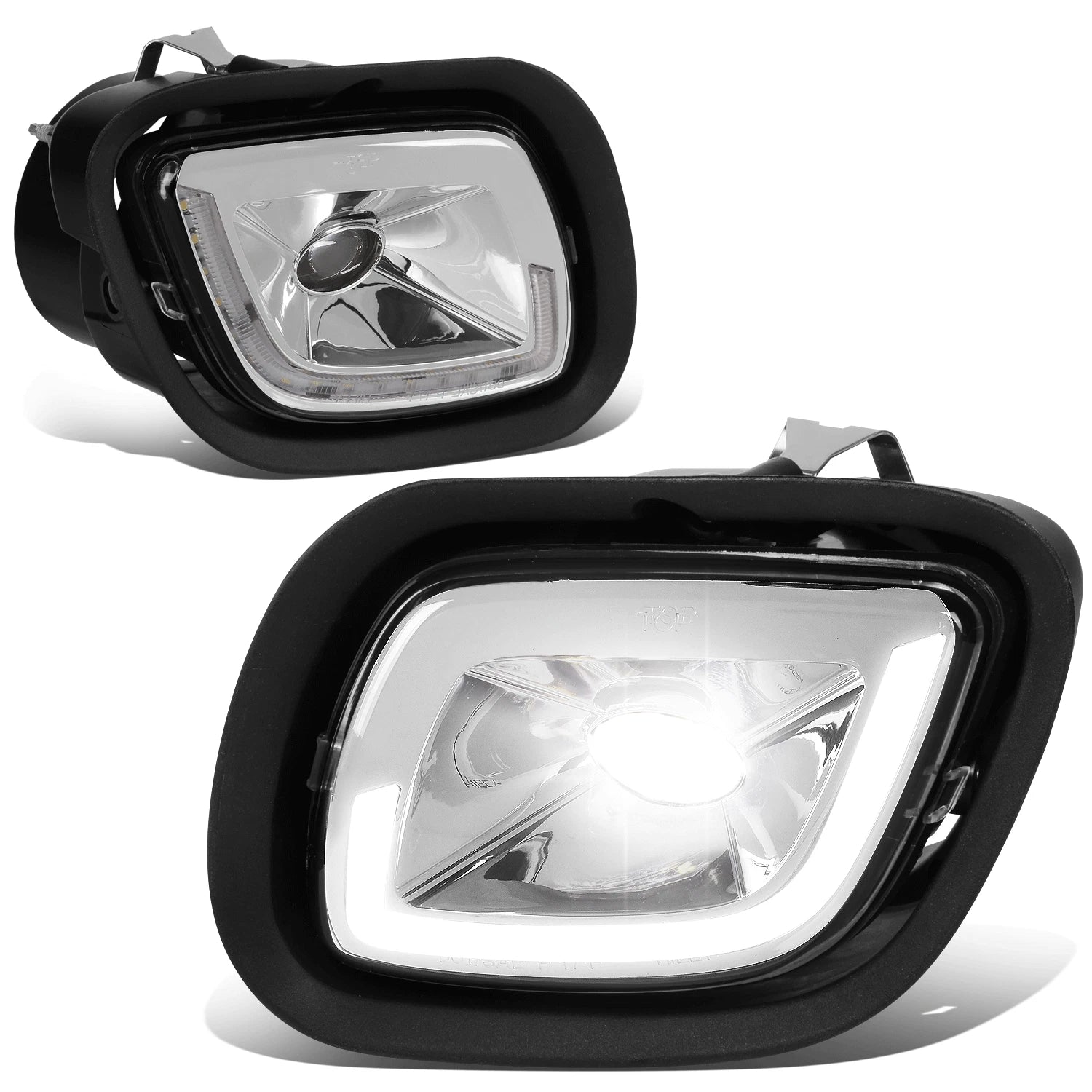 Fit 08-17 Freightliner Cascadia Chrome Housing Led | Built Supply Co