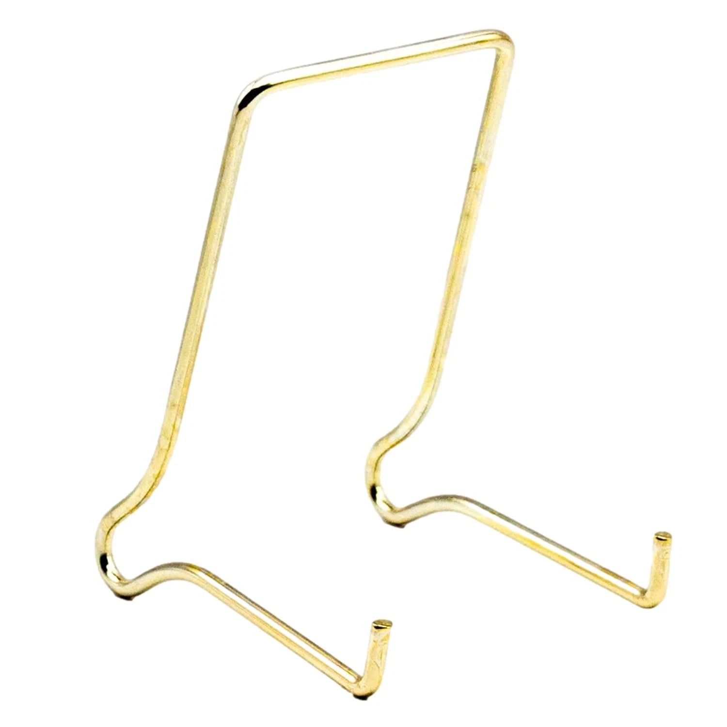 Jes Medium 115mm Wire Plate Stand Brassed (Size 2, | Built Supply Co