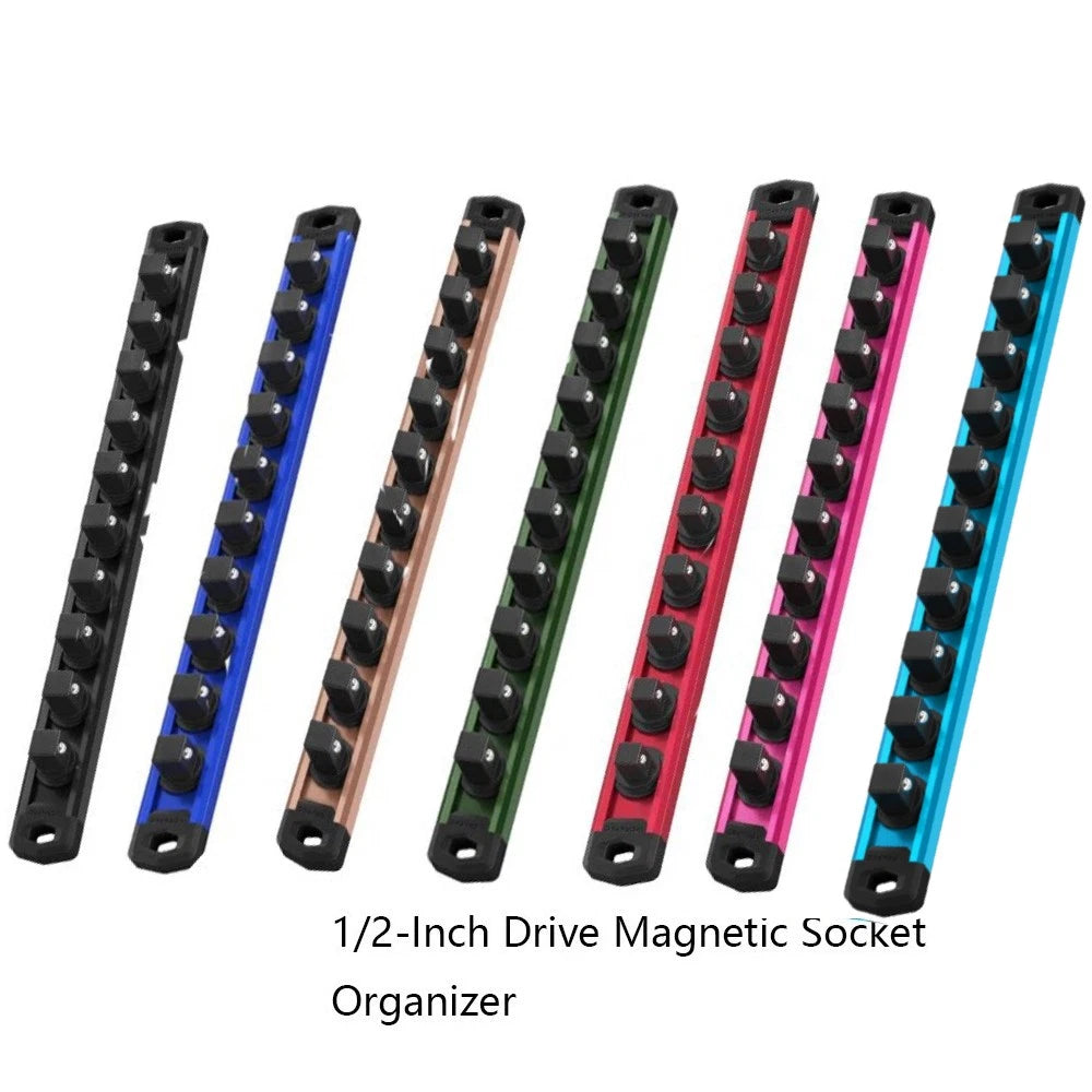 Workpro 1/2'' Dr Magnetic Socket Organizer | Built Supply Co