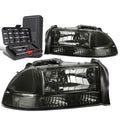 For 1997-2004 Dakota Durango Smoked Headlight Clear | Built Supply Co