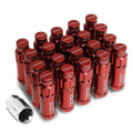 Nrg Red Steel M12 X 1.25 Close End Spline Drive Lug | Built Supply Co
