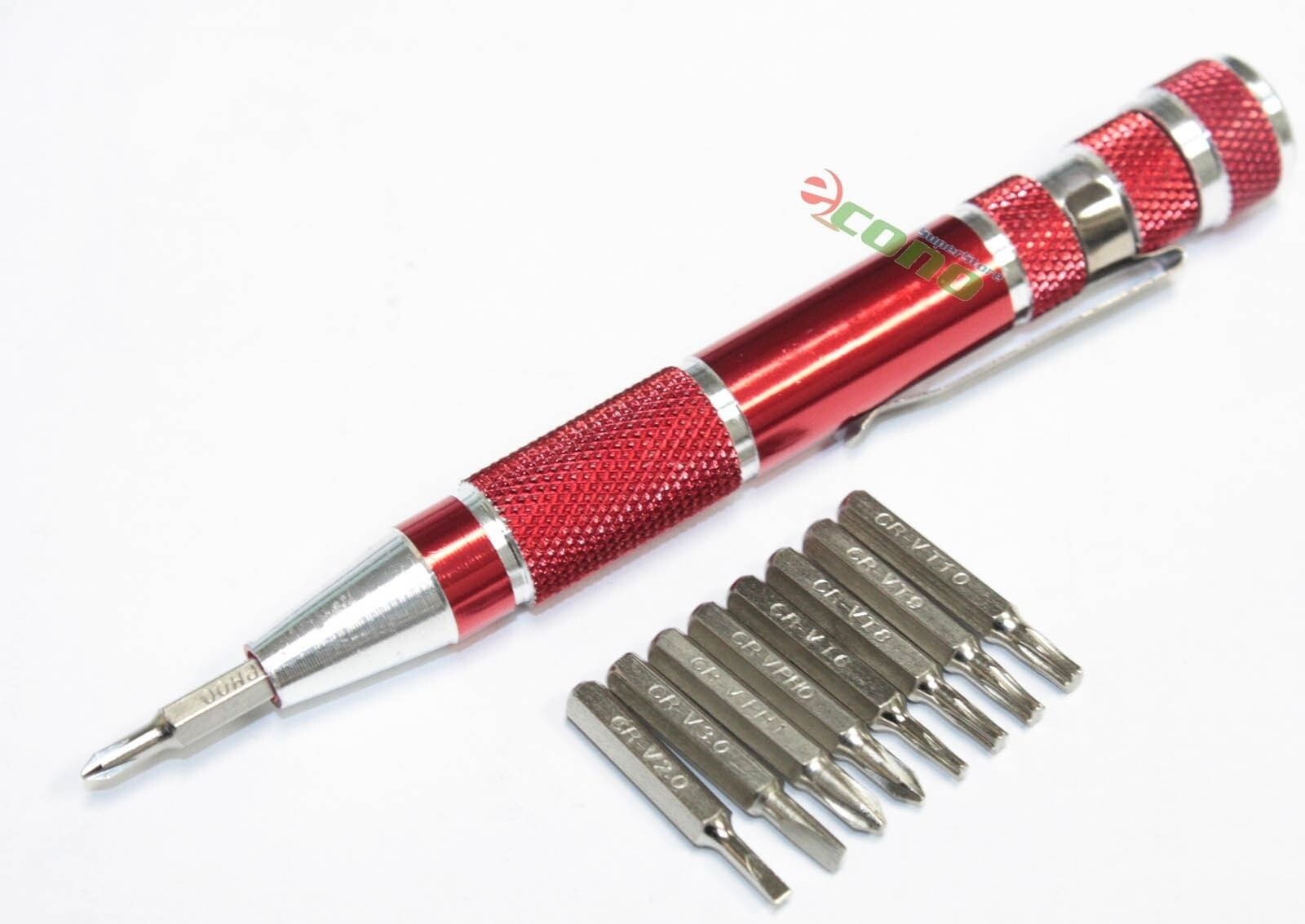 10pc Torx Screwdriver Set T6–T10 with Magnetic Holder by Unbranded