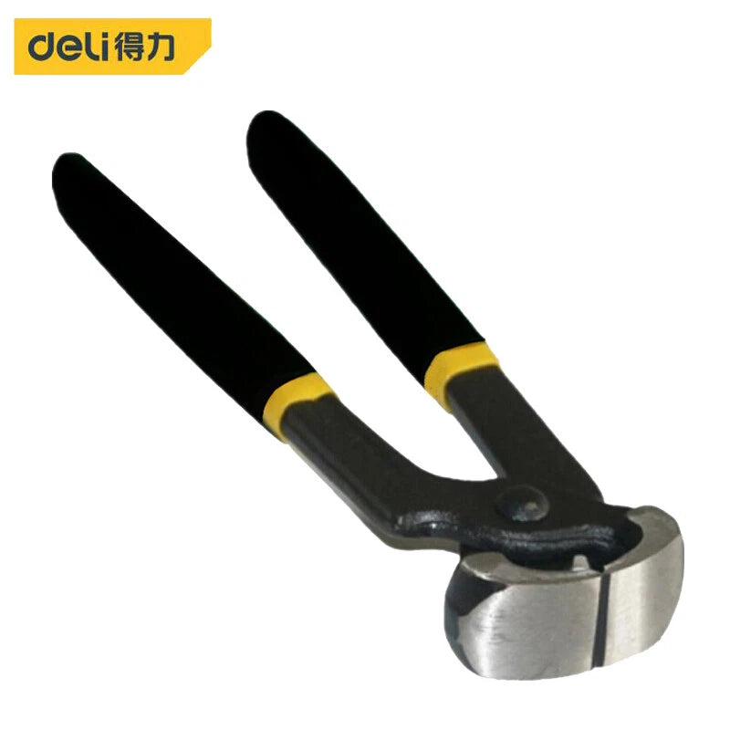 deli Flat Mouth Cattle Horse Hoof Clipper Farrier Tower Plier Nipper Nail Puller