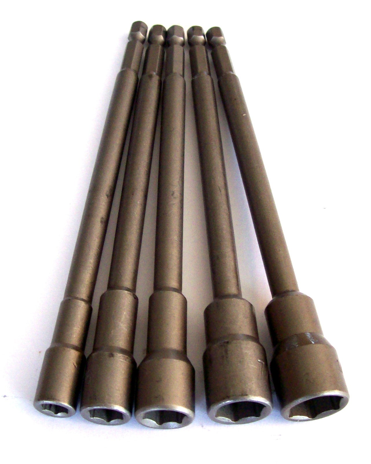 5pc ILLINOIS INDUSTRIAL 6" MAGNETIC NUT DRIVER SETTER S
