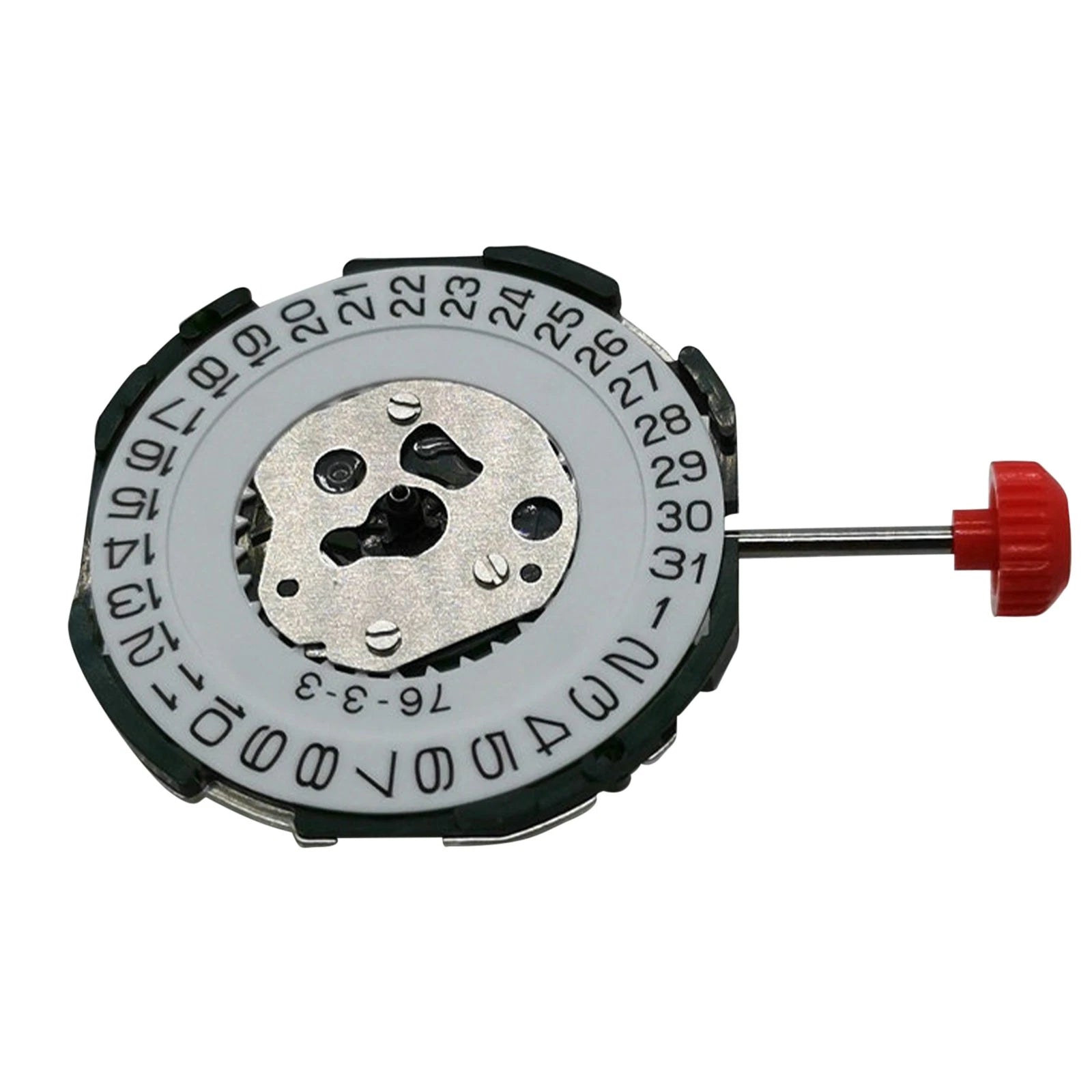 Quartz Watch Movement With Battery Date At 3 O'clock Replacement For