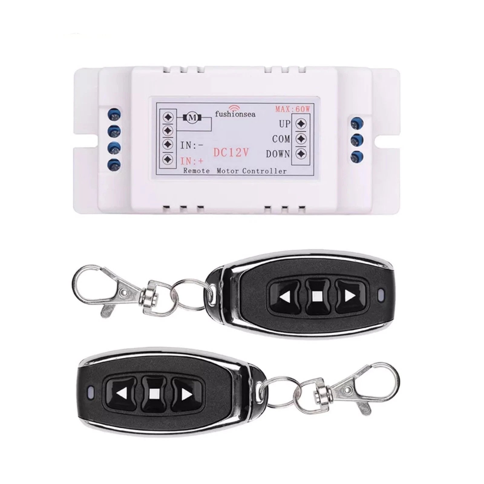 Motor Wireless Remote 12V Switch 2 Channel Universal Remote Control