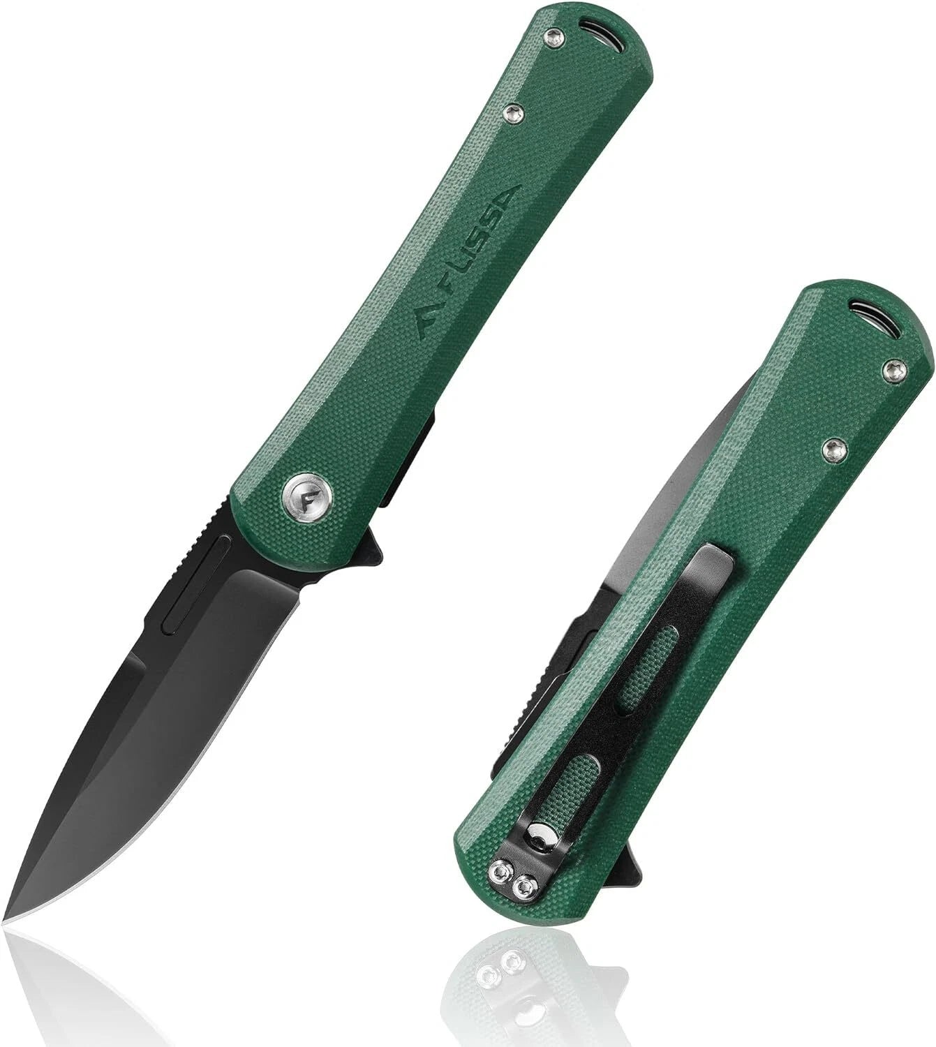 Folding Pocket Knife D2 Steel Blade 4.5" G10 Handle Knife Liner Lock