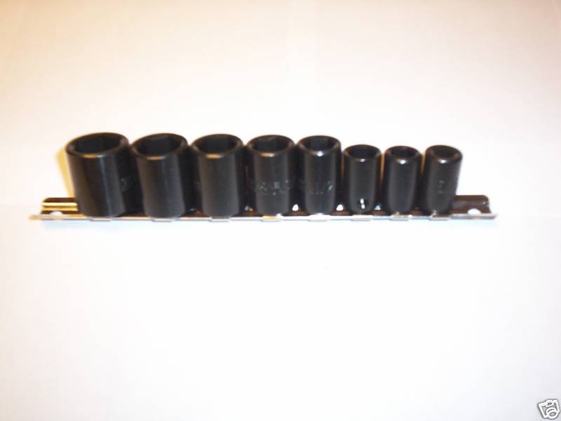 3/8" Drive Shallow Air Impact Socket Set