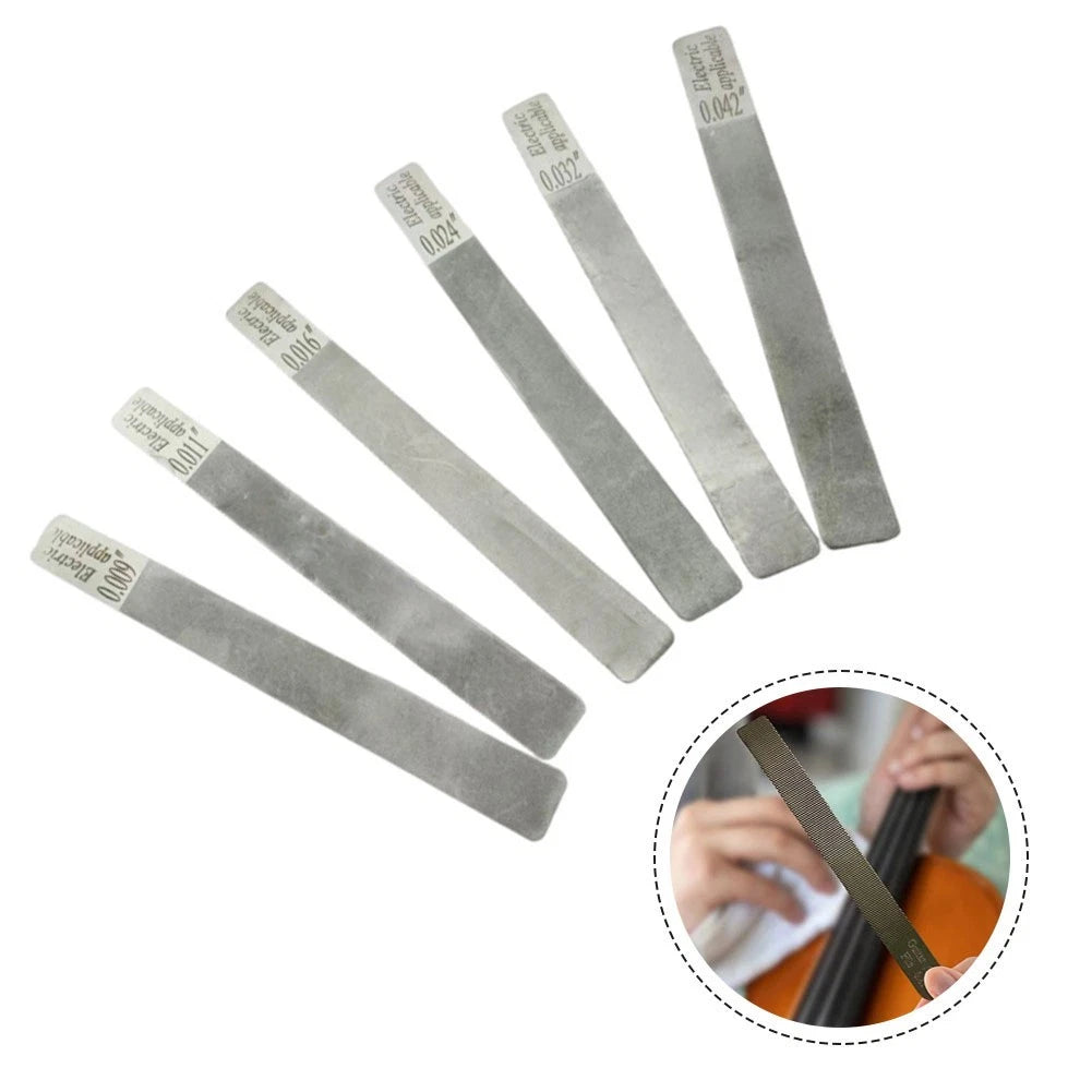 Guitar Nut Files For Luthier Repair Stainless Steel For Fret Crowning