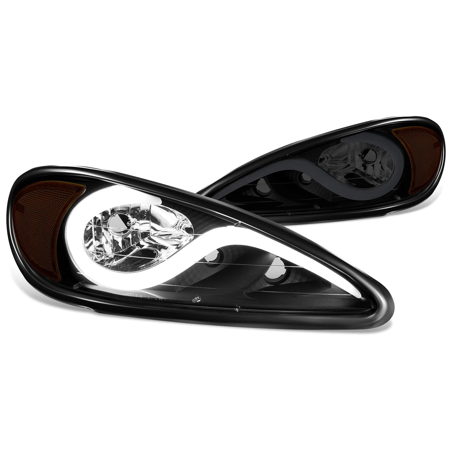 [Led Drl]fit 1999-2005 Pontiac Grand Am Smoked | Built Supply Co
