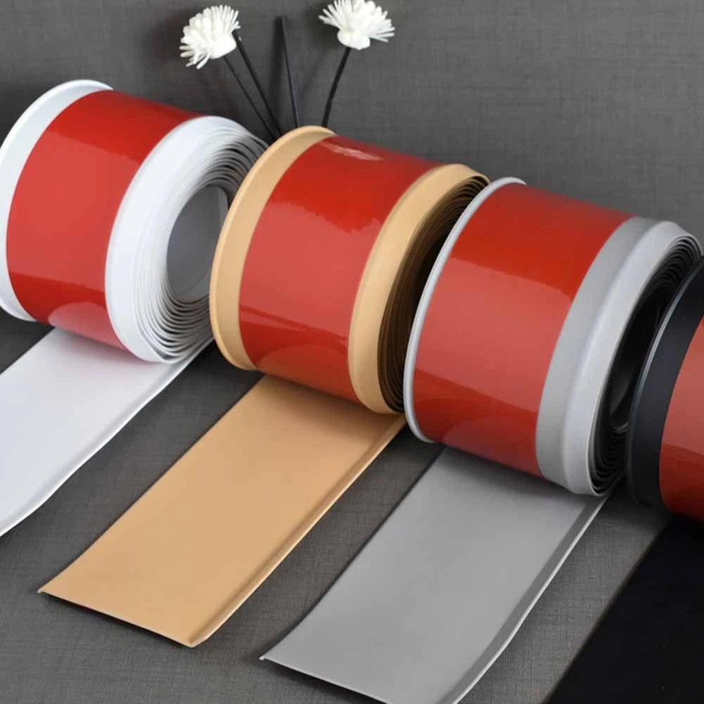 Economical Waterproof Pvc Skirting Board 4 Meters For Home Improvement