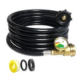 12ft Propane Hose With Gauge For Camp Stoves Heaters And Portable