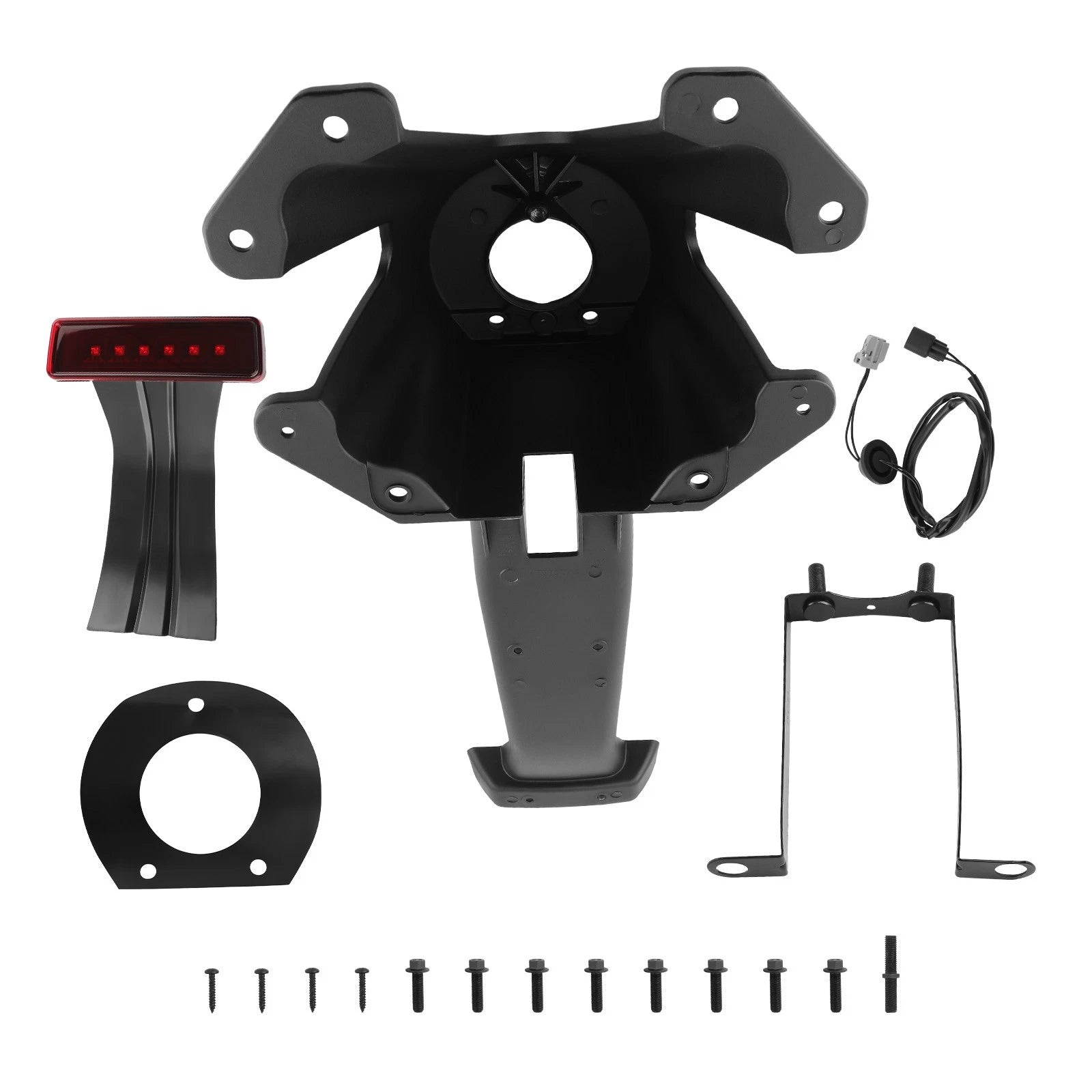 Spare Tire Bracket With Brake Light For Jeep | Built Supply Co