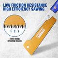 WORKPRO 6-inch Japanese Pull Saw 23 TPI SK5 Flexible Blade Dovetail Saw Hand Saw