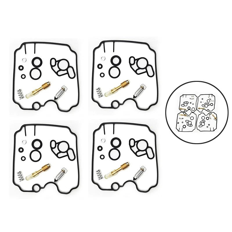 4set Carburetor Carb Repair Rebuild Seal Kit Fit For Yamaha Xj600n