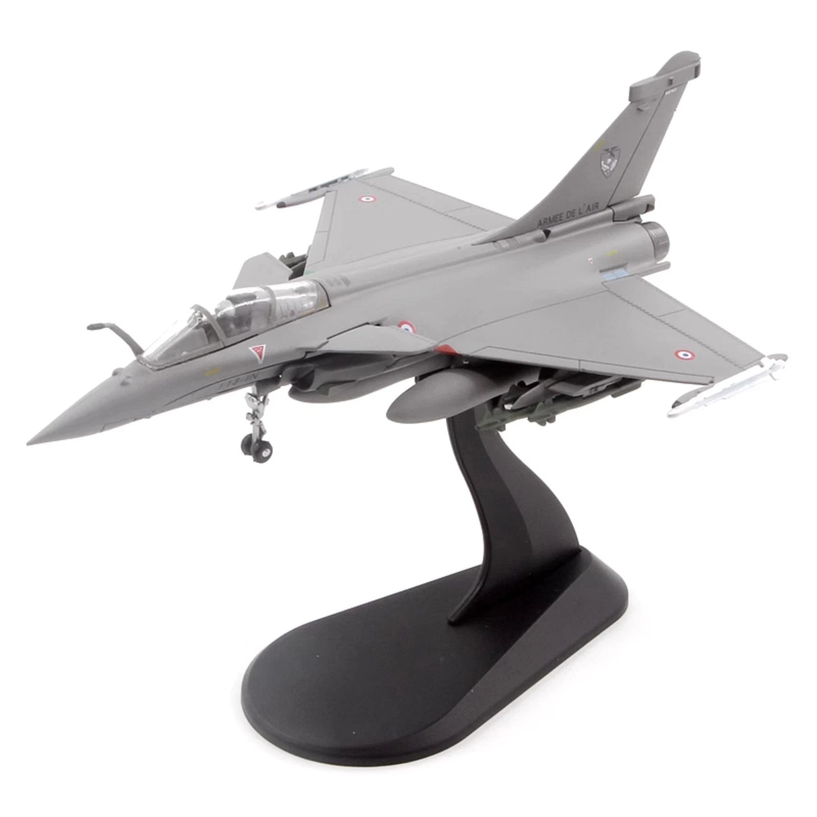 1/100 Scale Diecast Alloy French Air Force Rafale C Libya War Fighter