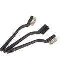 6* Steel Brush Set Small Cleaning Brushes Wire Rust Sparks Wheels