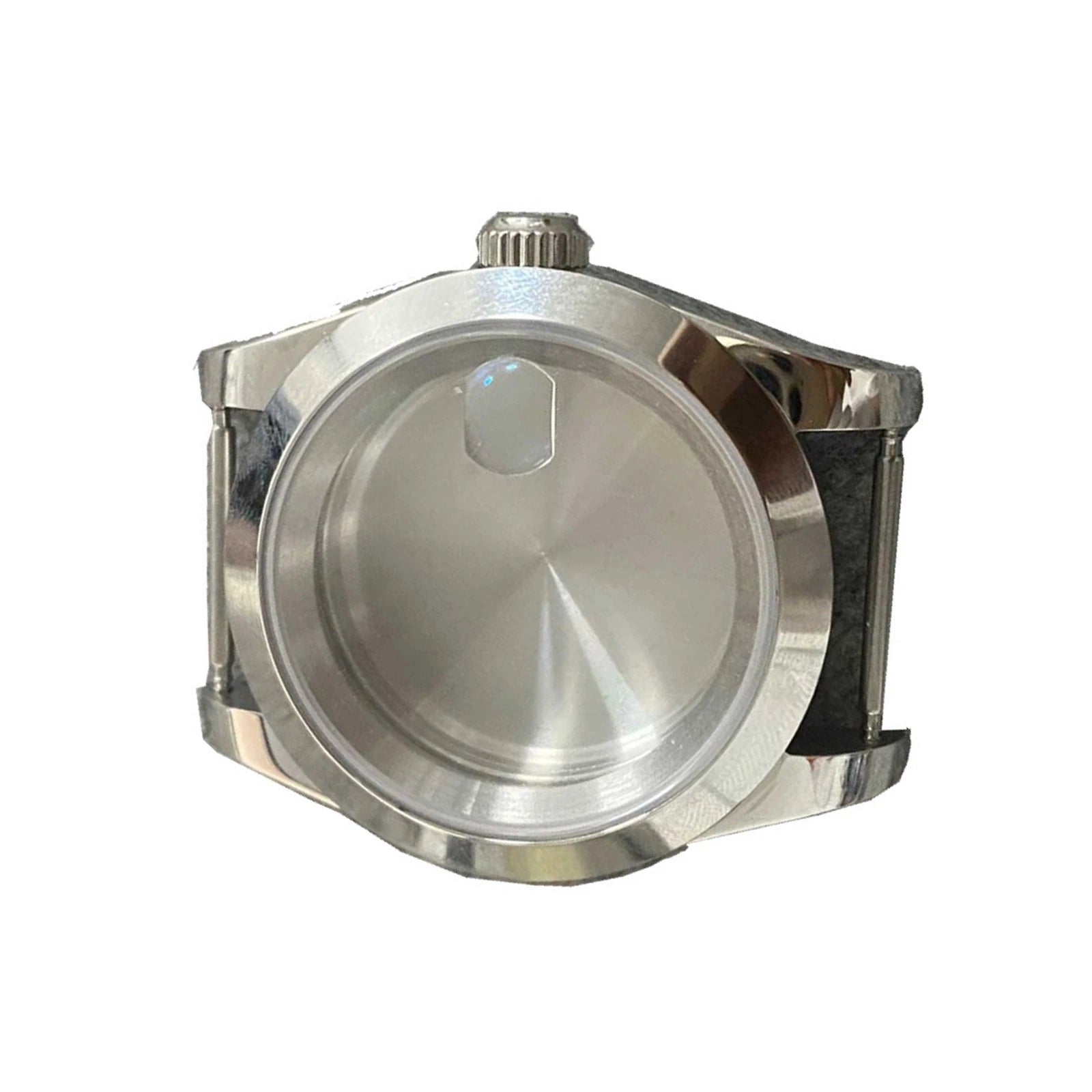39mm Waterproof Sapphire Glass Steel Watch Case For Seiko Nh35 Nh36