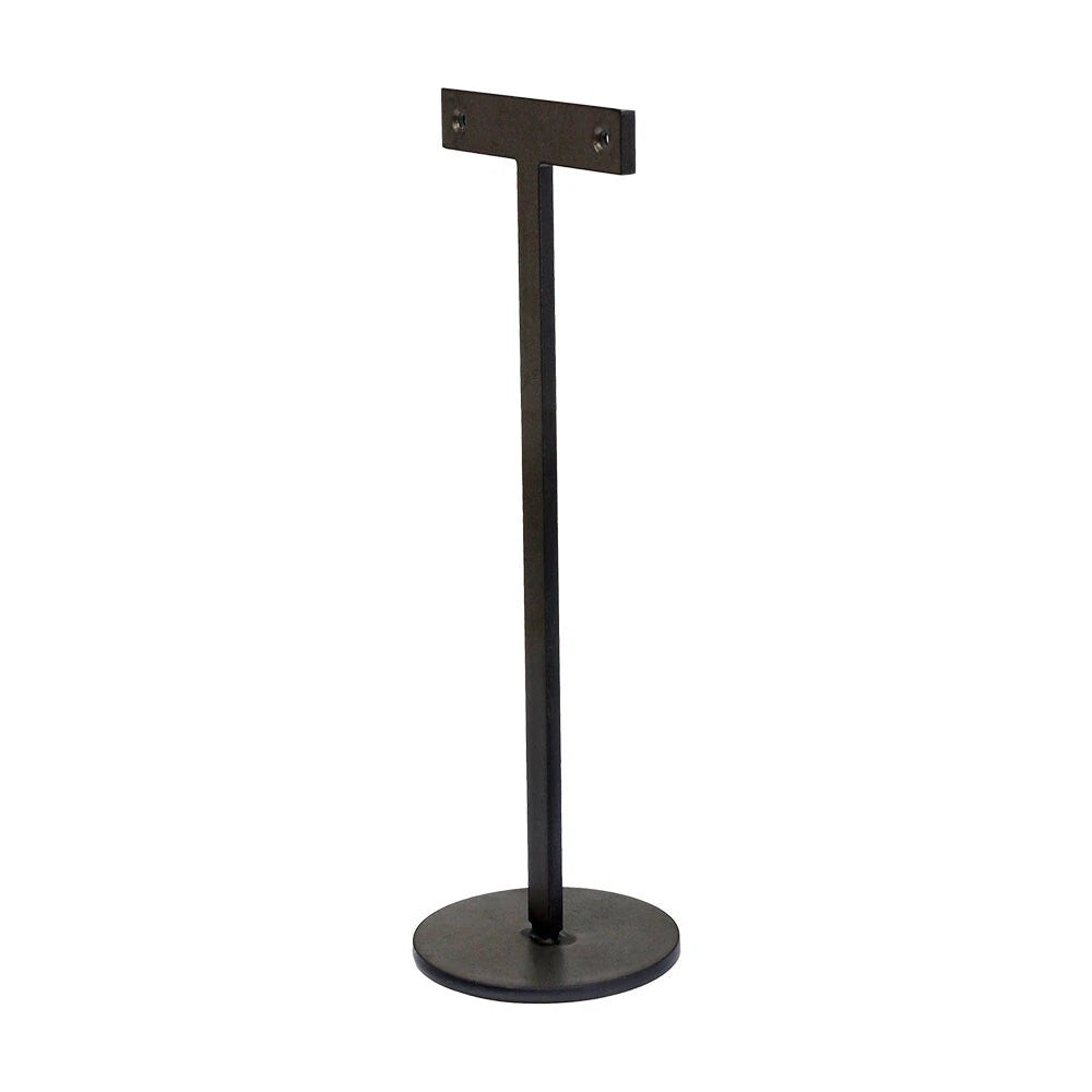 15-1/2 Inch High Single Earring Display Fixture Retail Raw Steel