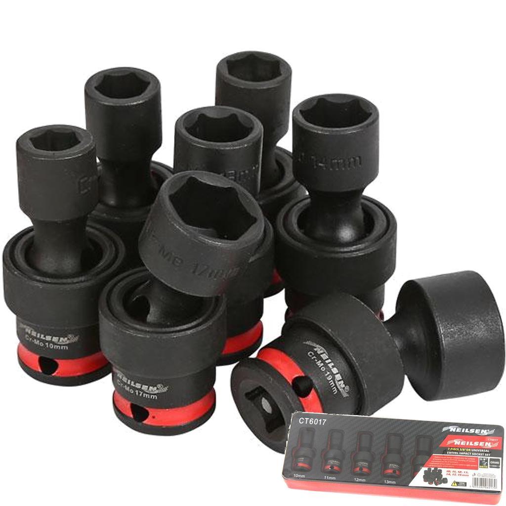 Neilsen Universal Swivel Impact Bit Set