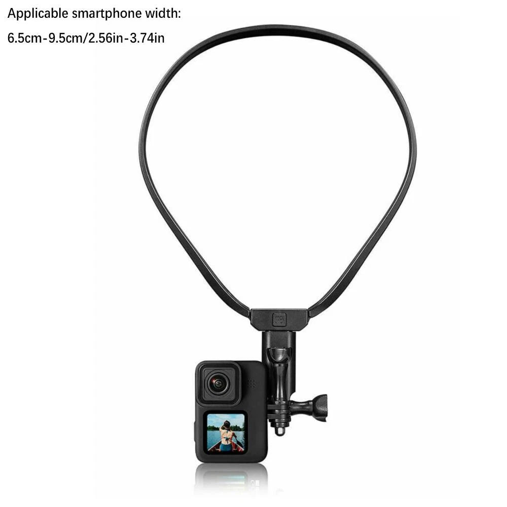 Universal Action Camera Neck Strap Mount Adjustable Cellphone Cycling