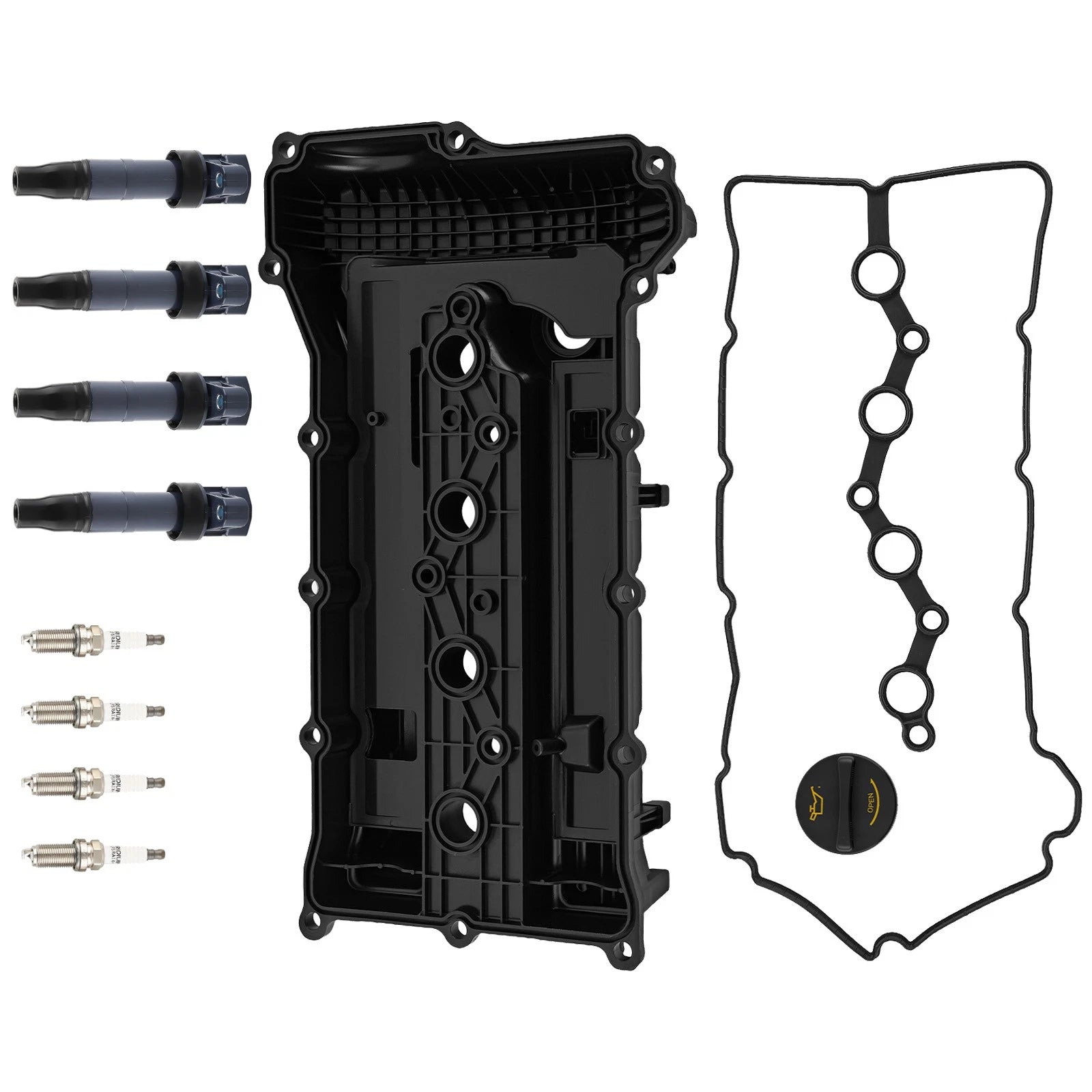 Engine Valve Cover 4 Coils Kit for Kia Optima 2.4L 11-16 22410-2G100 UF670