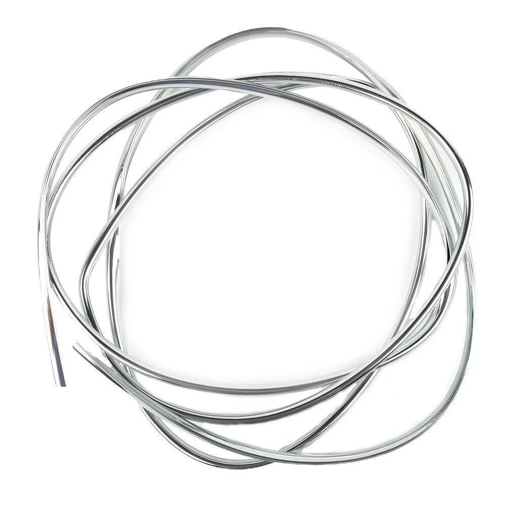 2m Car Chrome Trim Moulding,car Door For Edge Scratch Protector Strip
