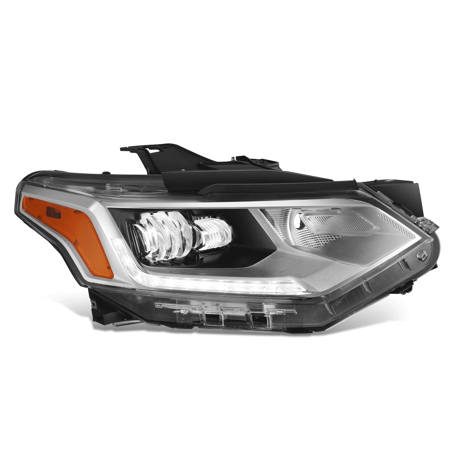 Fit 18-21 Chevy Equinox Chrome Amber Led Passenger | Built Supply Co