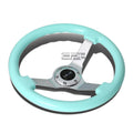 Nrg St-036mf-ch 350mm 3"deep Dish Andoized Aluminum Spoke Wooden