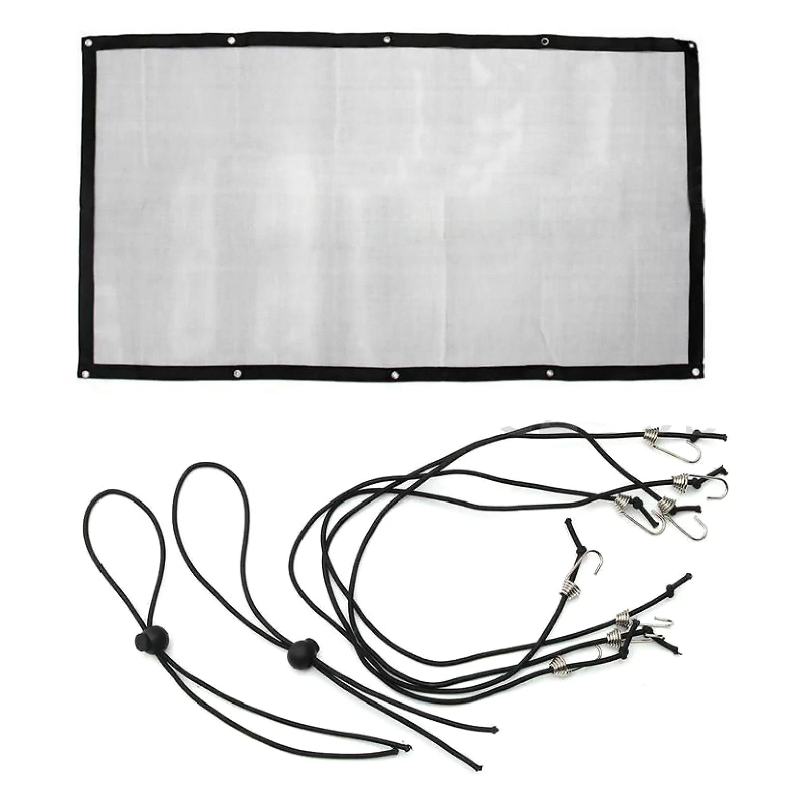 Car Truck Van Pet Dog Safety Travel Isolation Net Back Seat Barrier