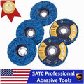 5PCS 4-1/2 Inch Blue Poly Strip Disc Clean Remove Paint Rust Stripping by Unbranded