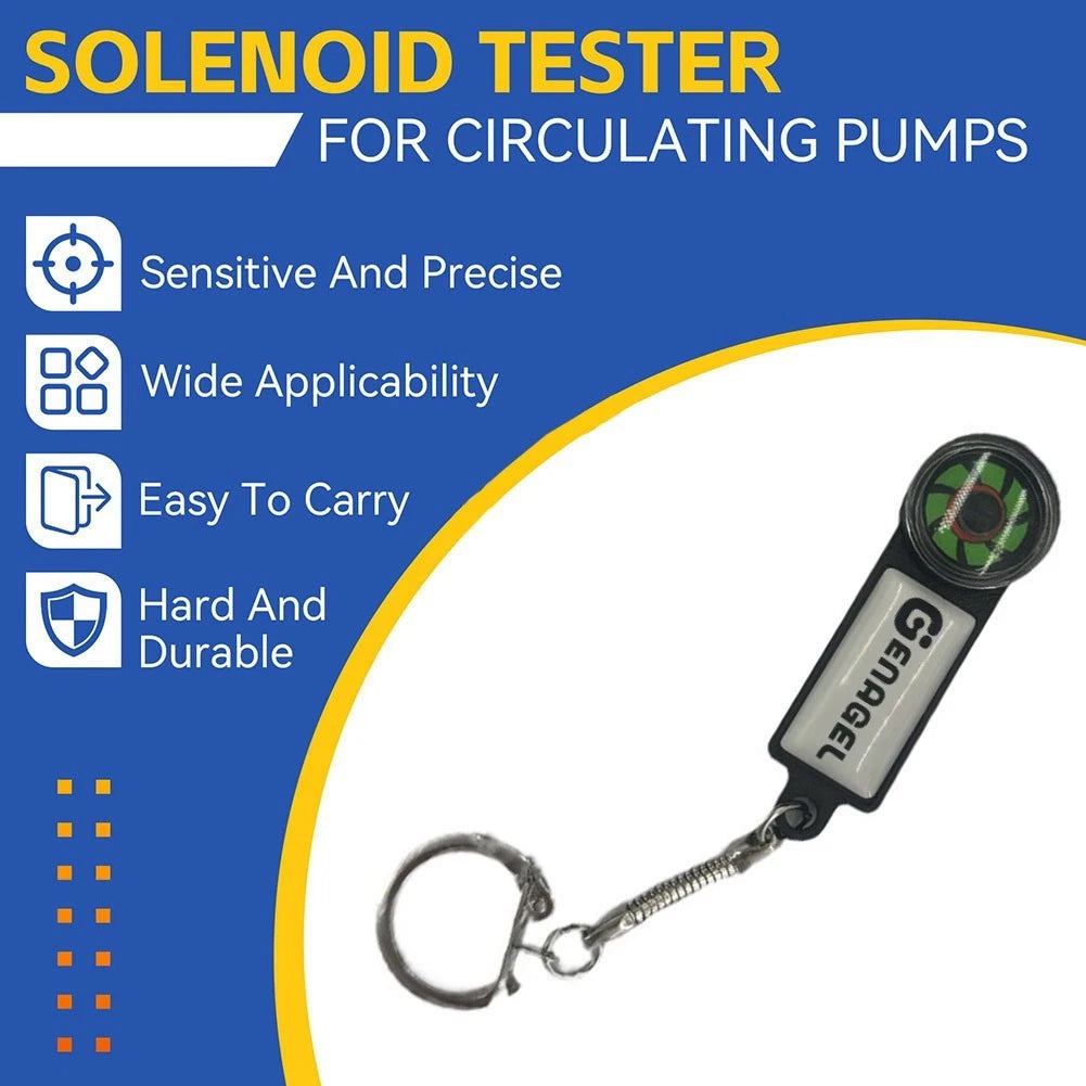 Magnetic Disc Solenoid Valve Tester For Circulating Pump Motor